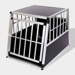 Aluminum Dog cage Large Single Door Dog cage 65a 06-0768 www.gmtpet.shop