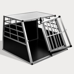 Large Double Door Dog cage With Separate board 65a 06-0774 www.gmtpet.shop