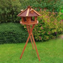 Wooden bird feeder Dia 57cm bird house 06-0979 www.gmtpet.shop