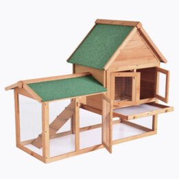 Big Wooden Rabbit House Hutch Cage Sale For Pets 06-0034 www.gmtpet.shop