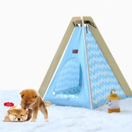 Animal Dog House Tent: OEM 100%Cotton Canvas Dog Cat Portable Washable Waterproof Small 06-0953 www.gmtpet.shop