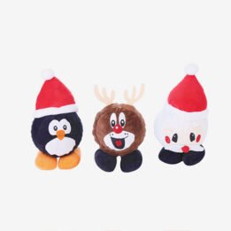 Plush Pet Dog Christmas Series Set Cute Dolls Bite Toy Funny Pet Chewing Toy For Dog Pupy Cat Washable Dog Play Supplies www.gmtpet.shop