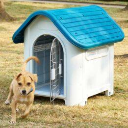 Winter Warm Removable and Washable perreras para perros Pet Kennel Plastic Kennel Outdoor Rainproof Dog Cage www.gmtpet.shop