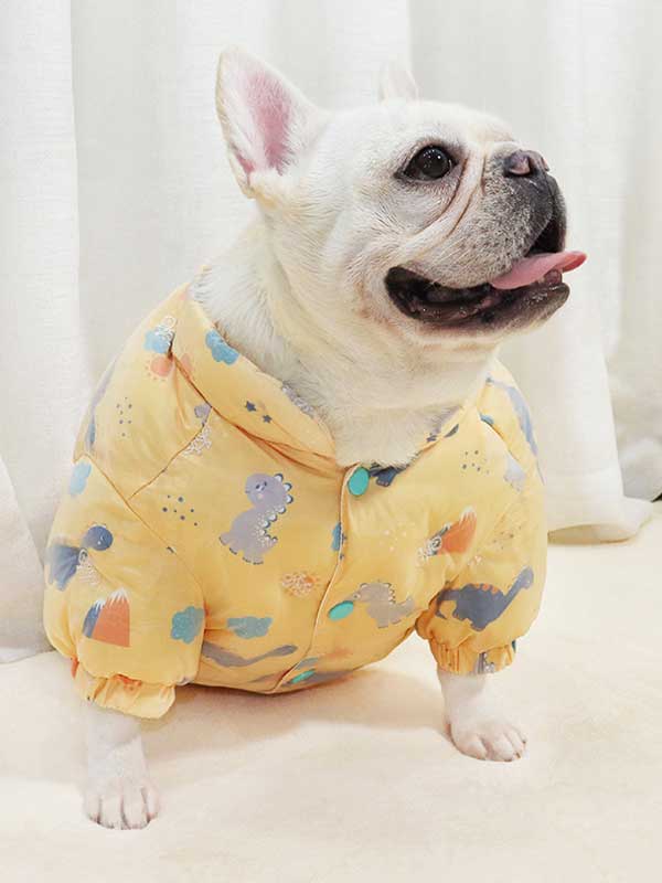 GMTPET French fighting cotton clothes French fighting winter clothes thickened a winter cute tiger fat dog short body bulldog clothes 107-222037 www.gmtpet.shop