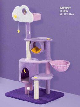 Fabricação de estrutura de escalada para gatos série fantasia OEM paraíso para gatos 105-226 www.gmtpet.shop