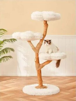 OEM natural trunk cat scratching post sisal wool cat tree 105-44024
